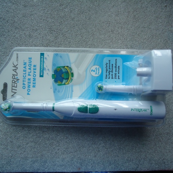 NEW Interplak Opticlean Power Plaque Remover Rechargeable Toothbrush - Picture 2 of 9